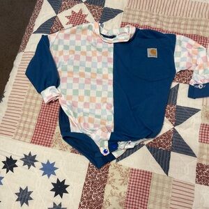 Carhartt Patchwork Baby Onesie